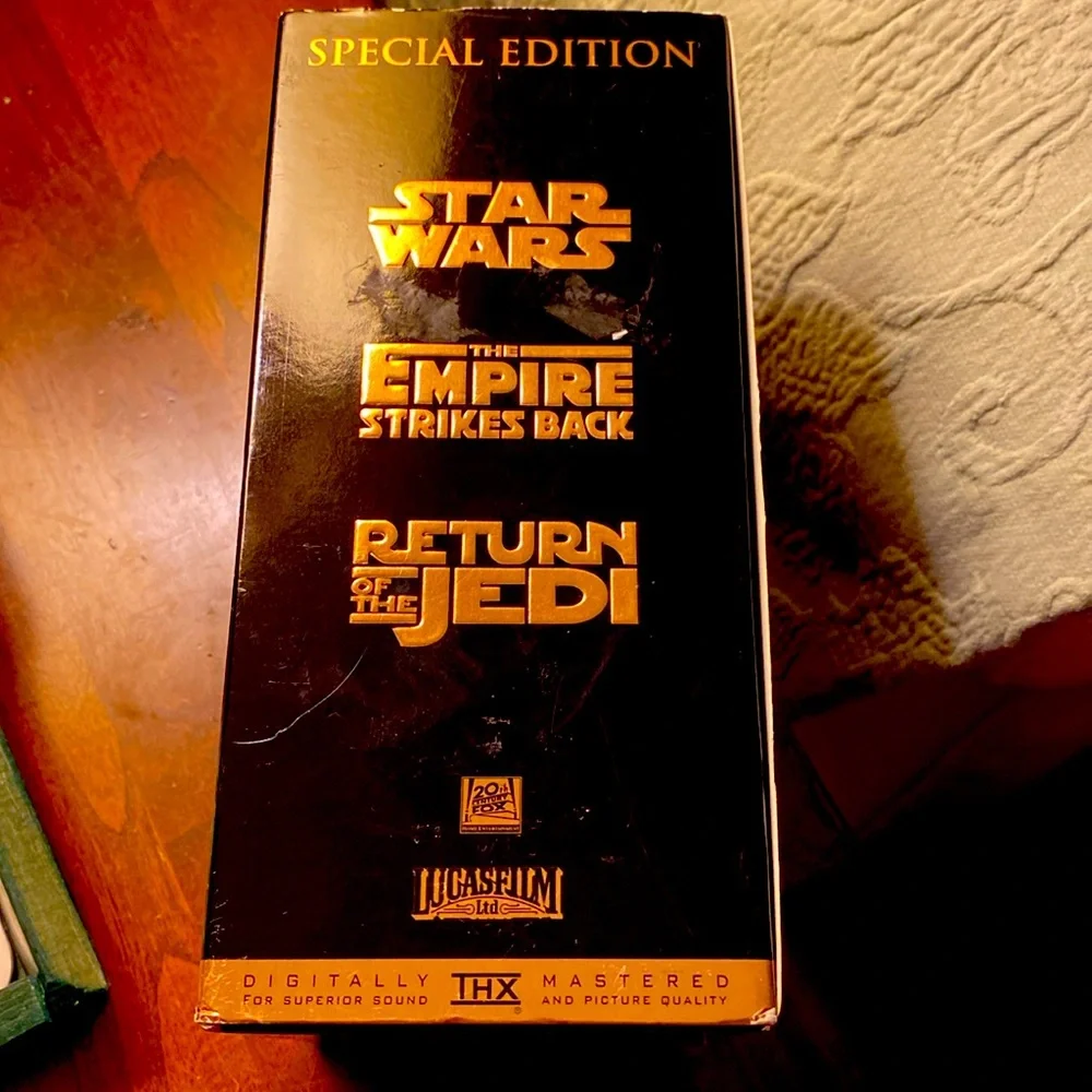 Star Wars Trilogy Special Edition VHS from 1997, 20th Century Fox. Looks unused.